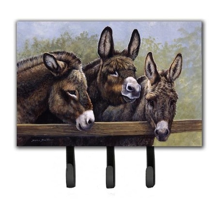 Jensendistributionservices Donkeys by Daphne Baxter Leash or Key Holder MI254115